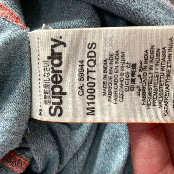 Superdry Orange Label Vintage Embroidery T-Shirt - Picture 4 of 9